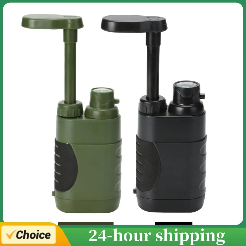 1400 مللي/دقيقة منقي مياه الشرب معدات تصفية المياه المحمولة تعمل باليد تصفية المياه بقاء للبقاء في حالات الطوارئ