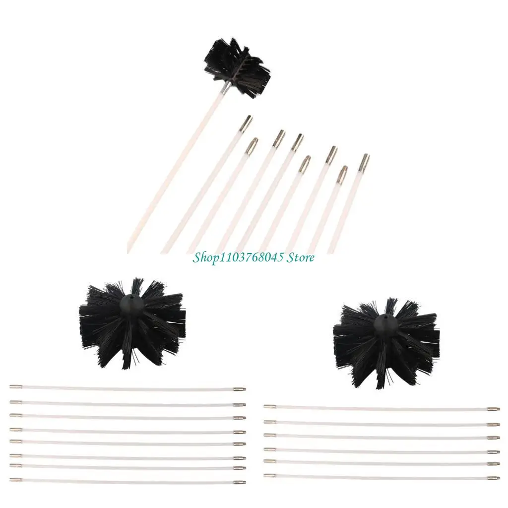 

R53F длинная ручка набор для очистки труб для камин на стенах дома и профессионального использования