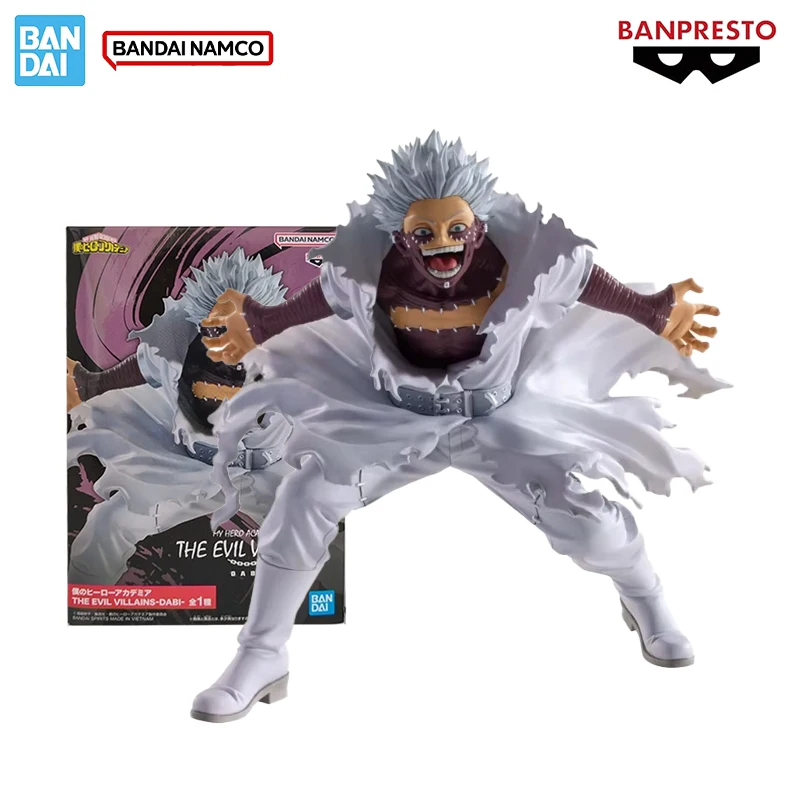 

Bandai натуральная My Hero Academia Banpresto THE EVIL VILLAINS DABI ПВХ аниме фигурки модель настольные игрушки в упаковке подарок для детей
