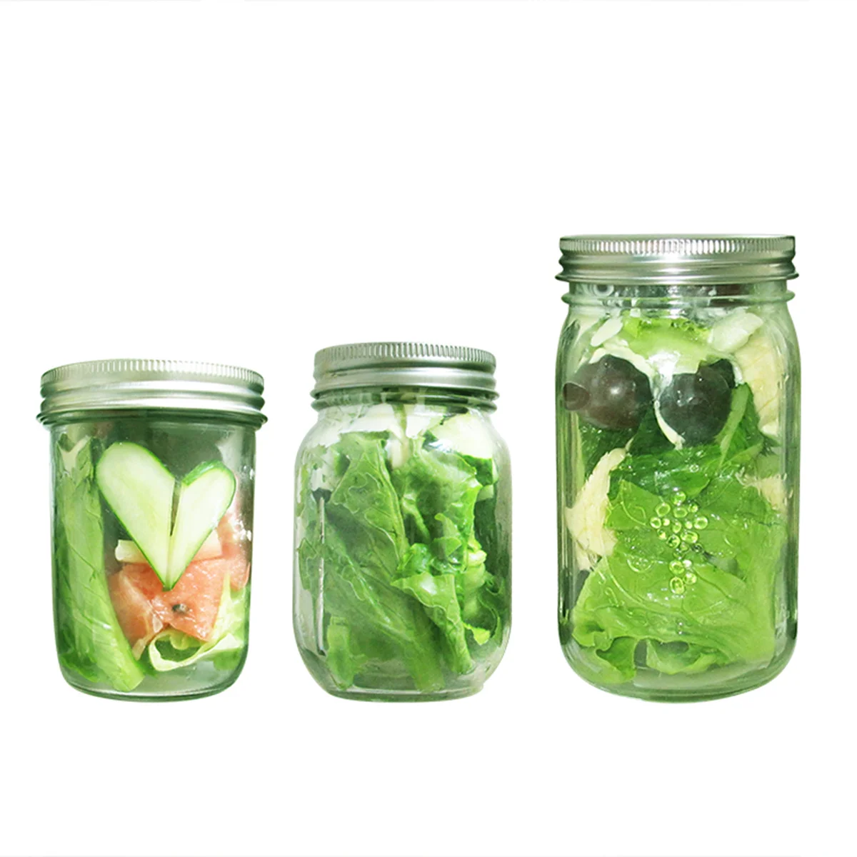 

10pcs 70Mm Metal Screw Iron Mason Lid For Canning Wide Mouth Jars Dishwasher Safe Sterilizable Multi Purpose Sprouting Tool