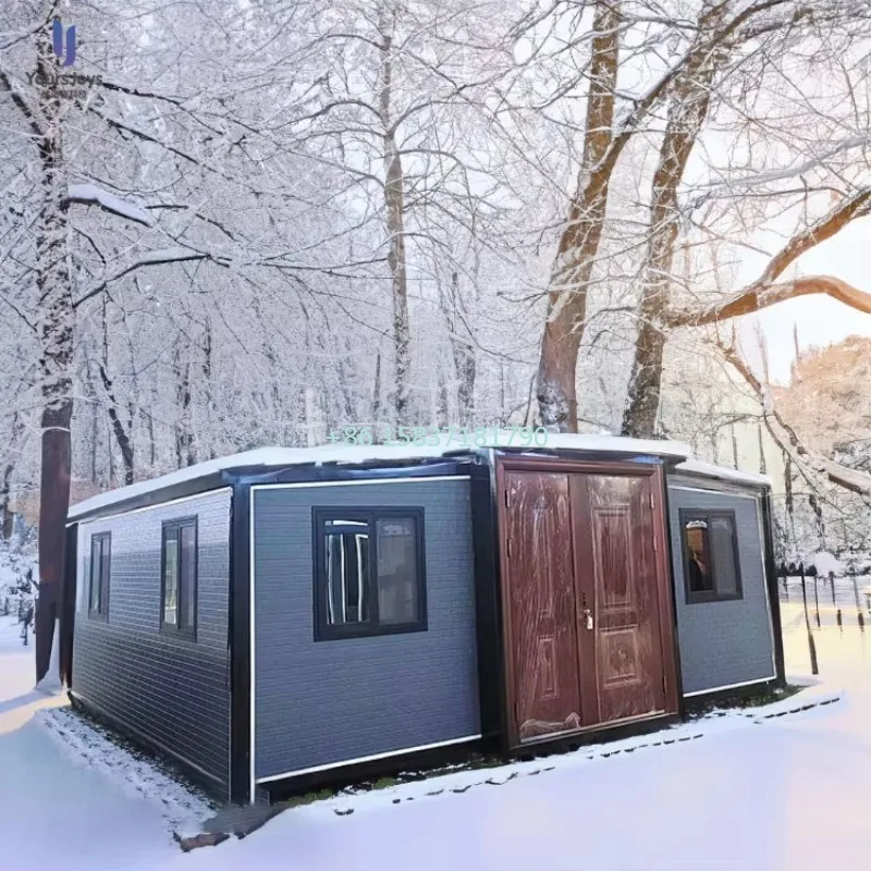 

Foldable Building Container House Portable Modular Tiny Home China Shipping 20ft 40ft Expandable Folding Container House for US