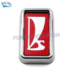 New Red Chrome DS Letter For Lada LADA 21011 VAZ Car Emblem Badge Replaceme 21011-8212016