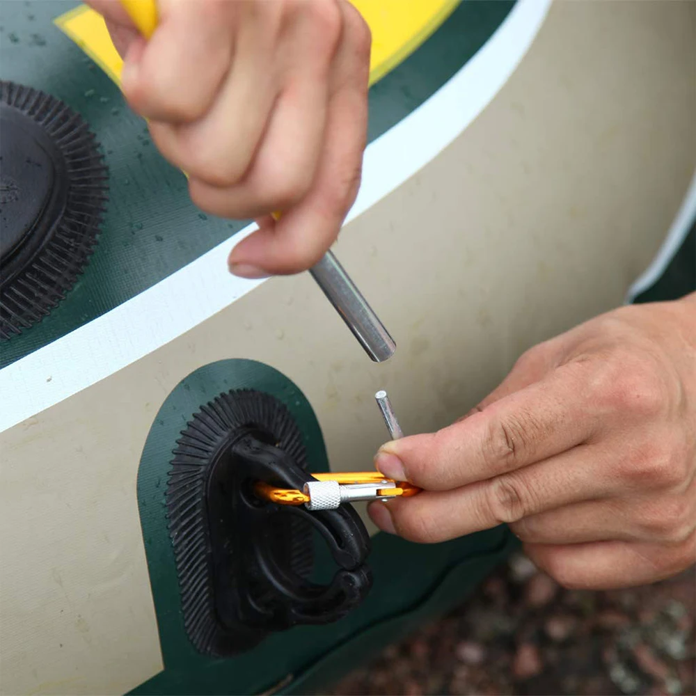 مظلة صيد محمولة قابلة للنفخ | مظلة الشمس ومأوى المطر للقوارب وقوارب الكاياك | بلوزة بيميني مستديرة مع مجموعة ملحقات #4