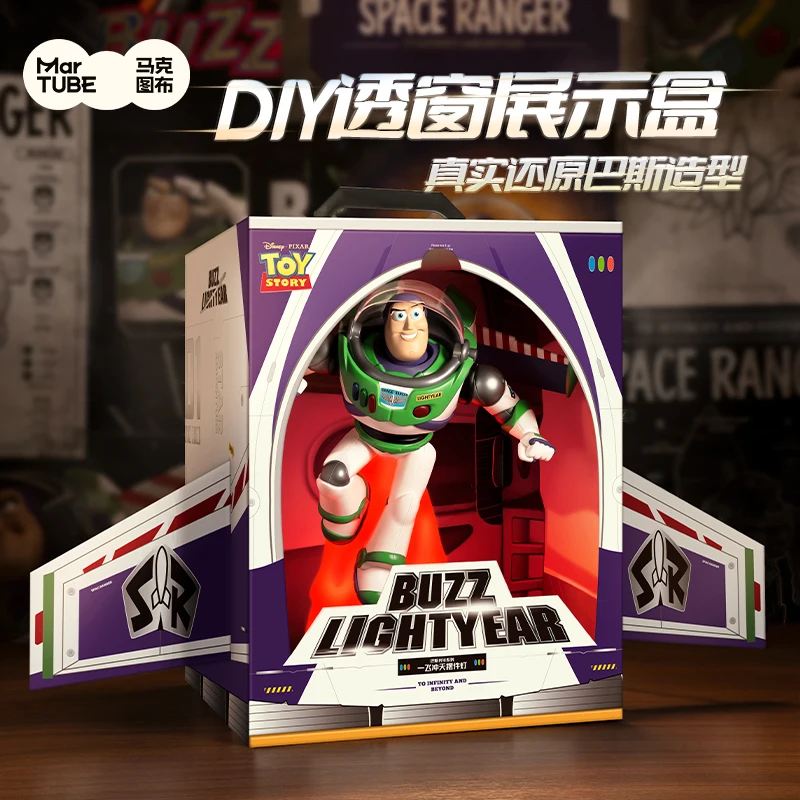 

Cartoon Disney Buzz Lightyear Wireless Decoration Lamp Model Decoration Figure Children'S Toys Boy Birthday Gift