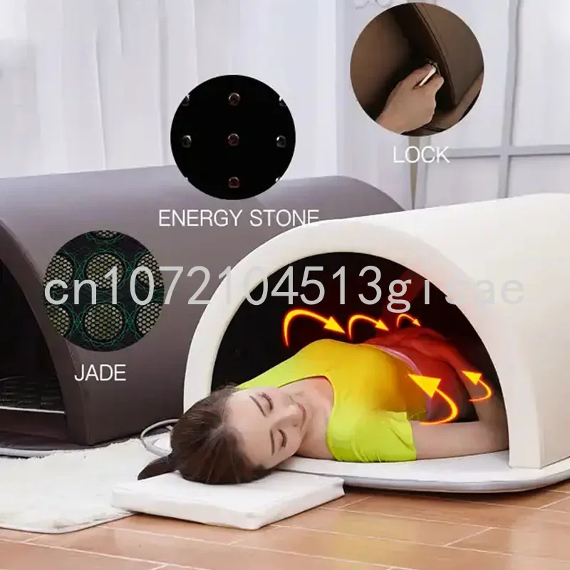 Far Infrared Body Slimming Sauna Bed Tourmaline Therapy Heated Detox Sauna Bed