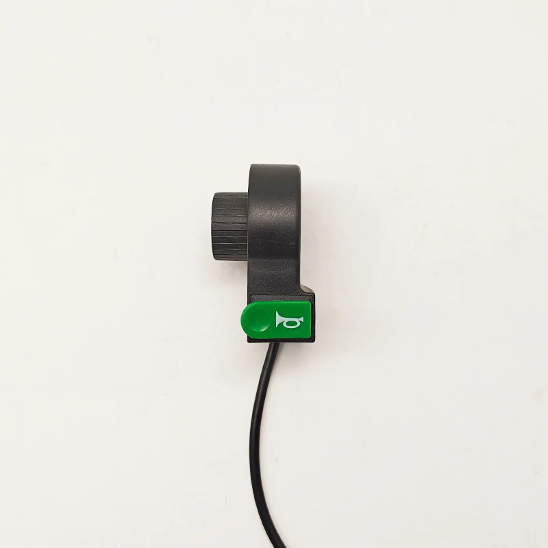 E-bike Horn Switch, Single Mount Horn Push Button Switch for Electric Scooter & Electric Bicycle