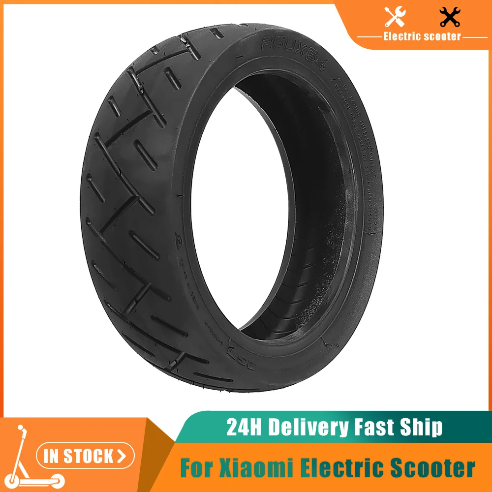 Electric Scooter City Road 250*64 Anti puncture Tubeless Tire for Xiaomi 4 Ultra Kickscooter 4 Lite 250x64 Reinforced Tyre