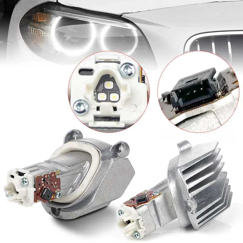 

White/Yellow LED DRL Module For BMW 5 Series F10 F11 F18 LCI 18592200 63117343876 3-PIN Daytime Running Lights Control Unit 12V