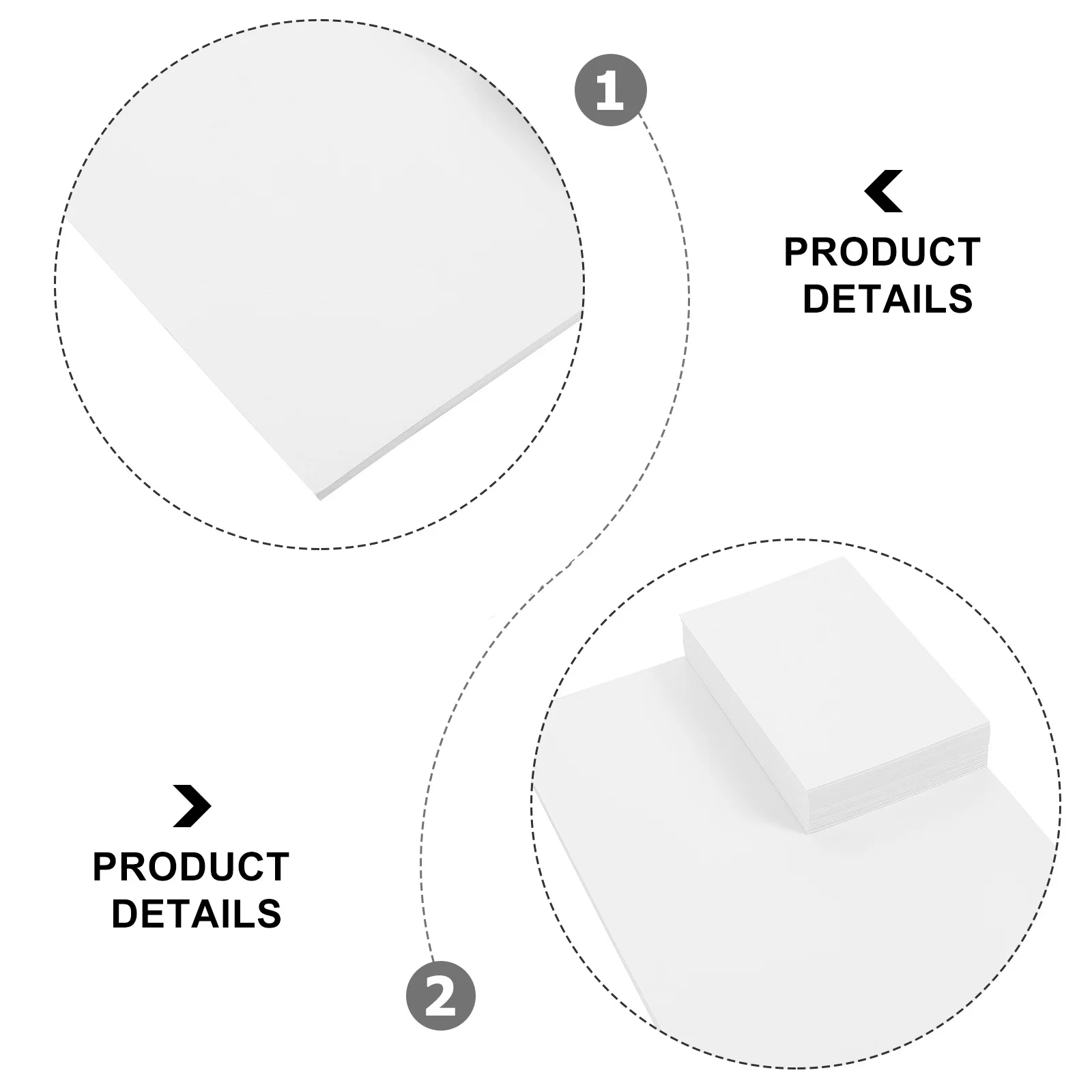 

120Pcs Waterproof Photographic Paper High Glossy Inkjet Printer Photo Paper Sheets for Professional Use Photo Papers