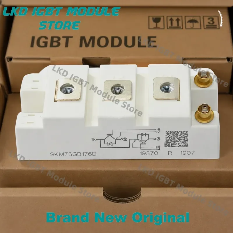 skm75gb176d-用-skm100gb176d-用新しいオリジナル-igbt-モジュールパワートランジスタ半導体コンポーネント高性能