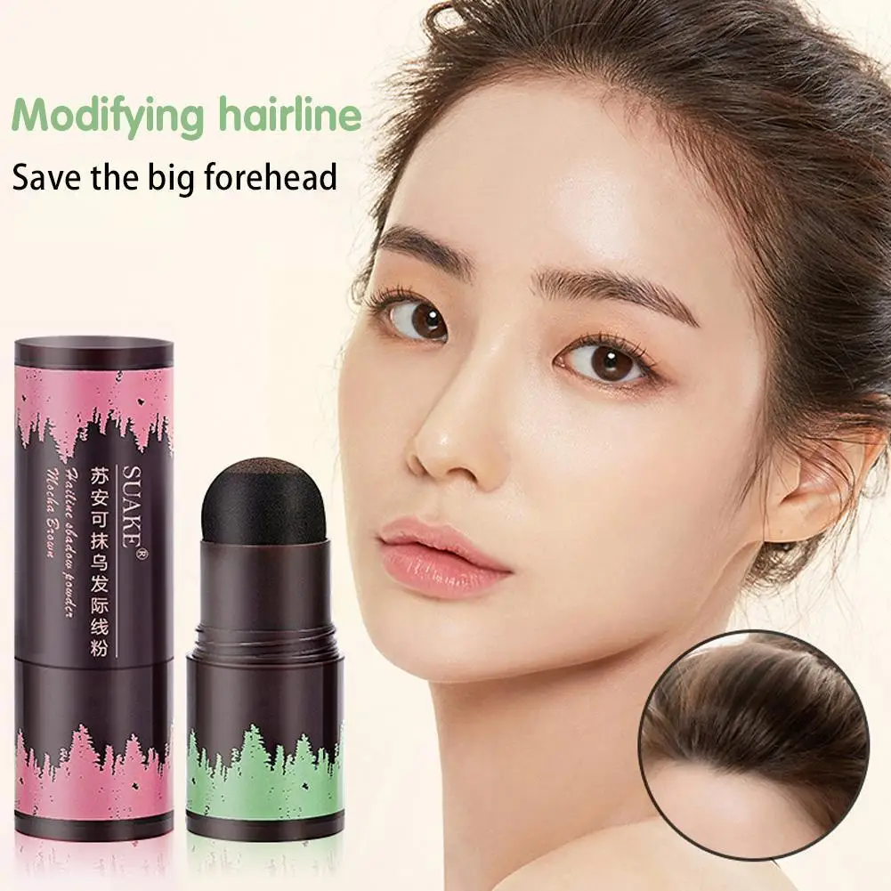 Hairline Powder Forehead Shadow Powder Hair Concealer Natural Lasting Brown Cover Waterproof Cover Black Up Long Hair Root S1H0