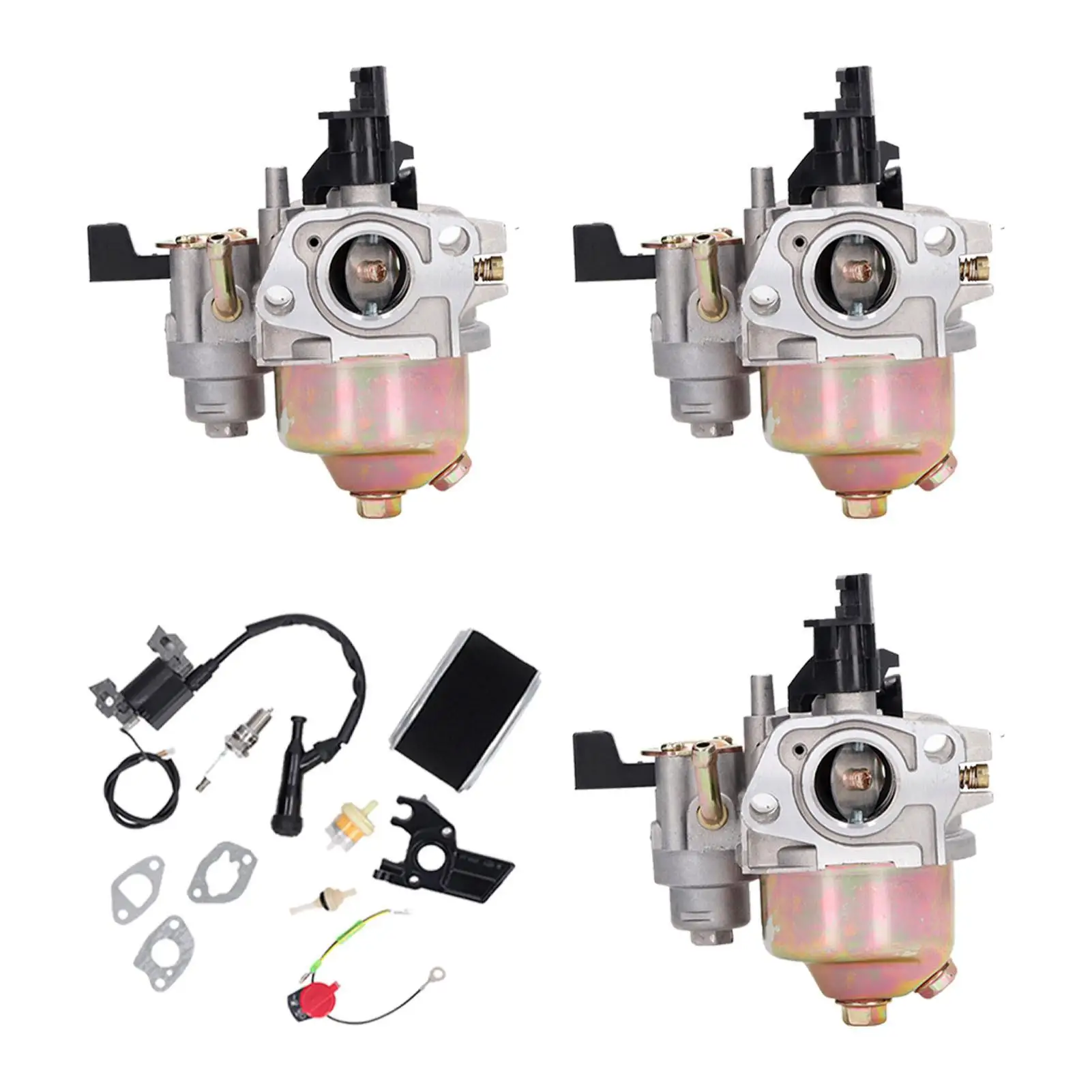 

GX160 GX200 Carburetor Kit with 17210 ZE1 517 Filter for gx120 5. 6. Engines