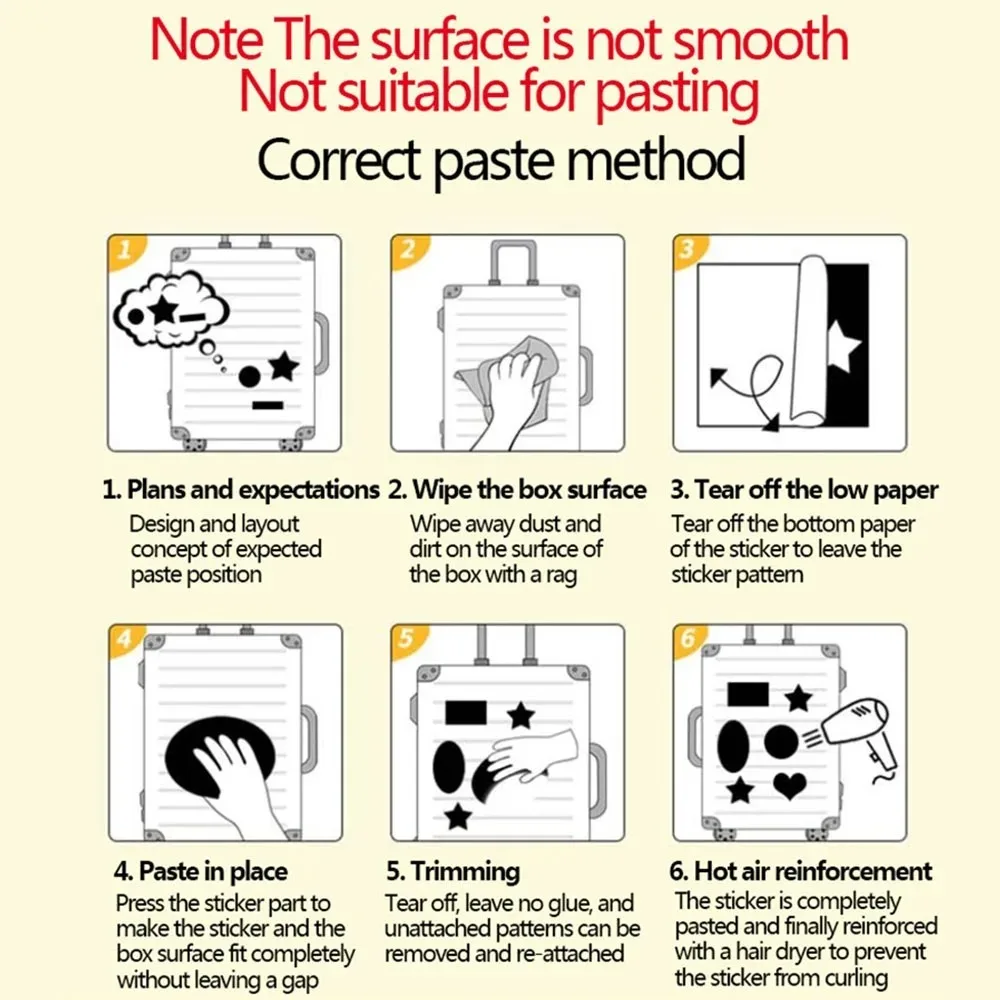 50PCS Animation Animal Bee Doodle Cartoon Sticker Mobile Phone DIY Cute Sticker