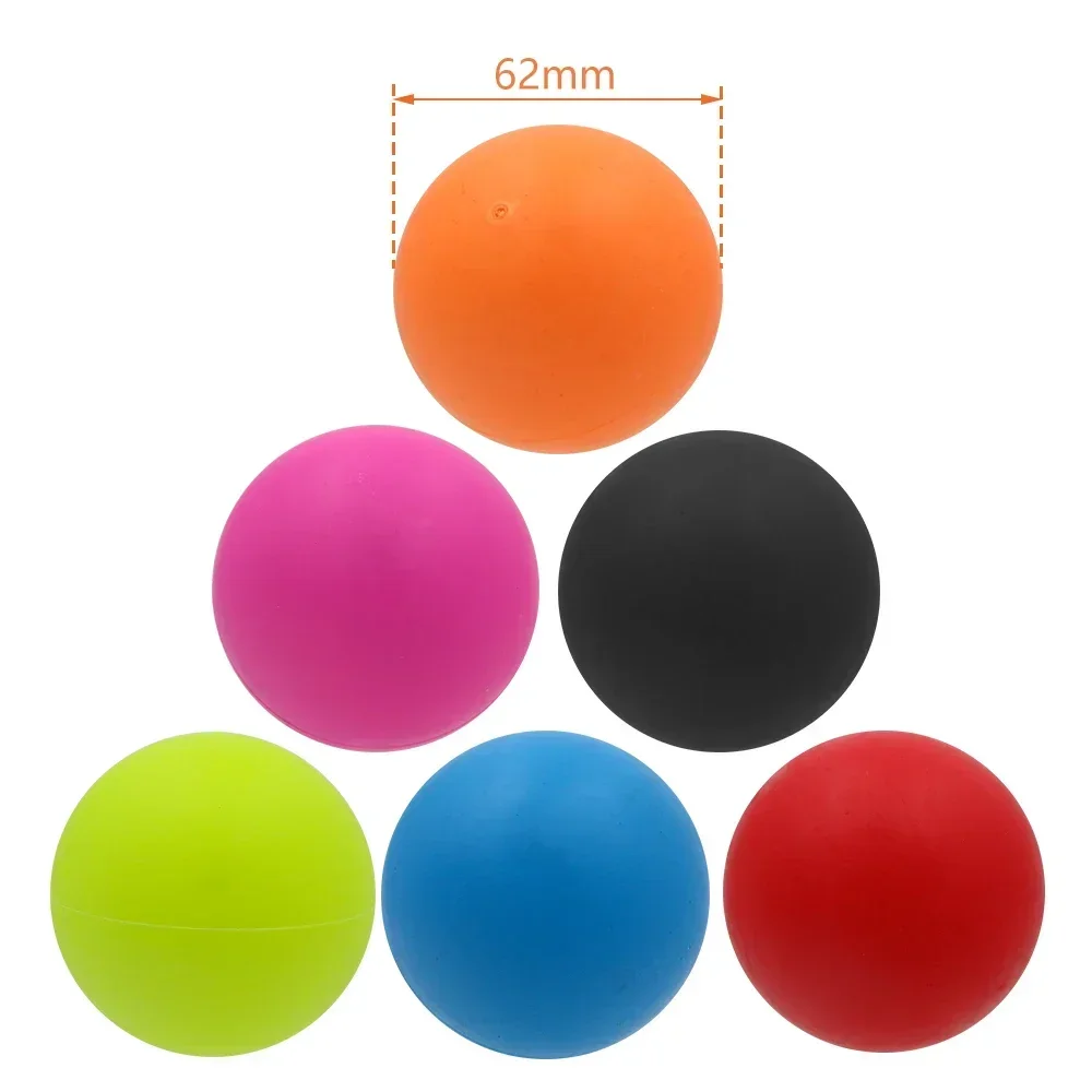 TPE Lacrosse Ball Fitness Relieve Gym Trigger Point Massage Ball Training Fascia Hockey Muscle Relaxation Acupoint ball