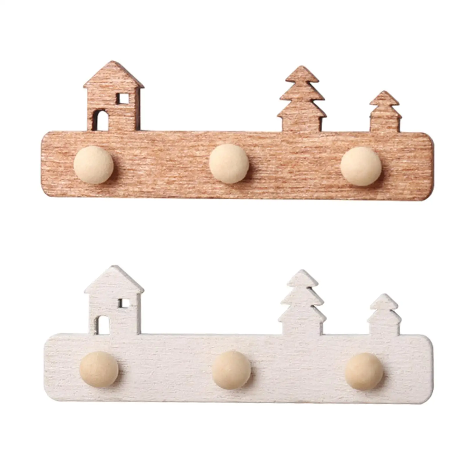 1:12 Dollhouse Coat Hooks Miniature Play Scene Model Photo Props Simulation Furniture Model Dollhouse Bathroom Accessories Decro