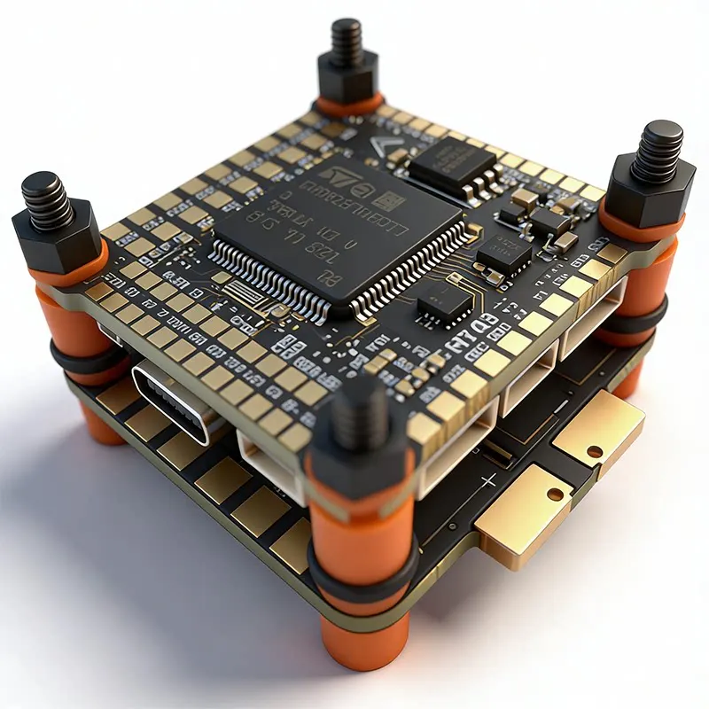 H743 55A/60A/70A flying tower 8-position ESC model aircraft crossing machine H7 flying tower