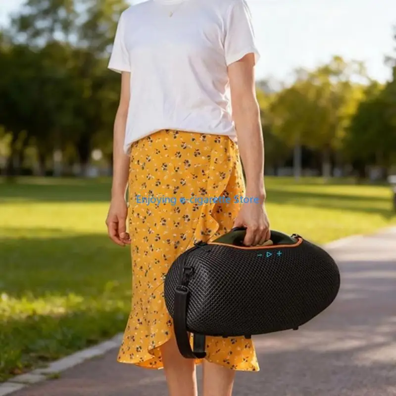 Outdoor-Lautsprecherabdeckung, verdickte, stoßfeste Polsterung, wasserdichte Außenseite und ergonomischer Riemen für Boombox 4 – Detail 3