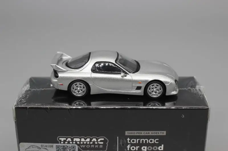 Tarmac Works TW 1/64 Mazda RX-7 FD3S Speed A-Spec Die-cast Alloy Car Model Collection Display Gift