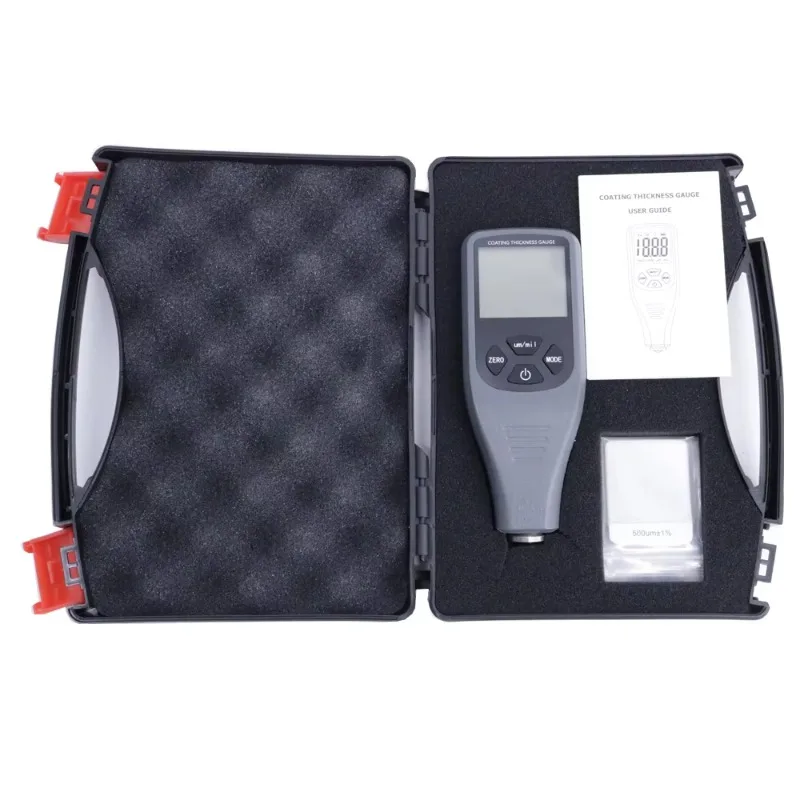 

TC-200 Portable Digital Car Paint Thickness Meter Built-in Black Light Ultrasonic Gauges Paint Coating Detection TC200