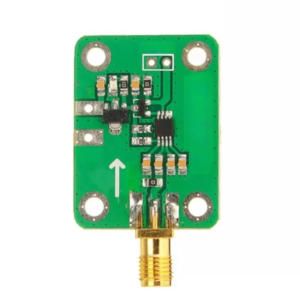 AD8313 Logarithmic RF Detector Module with Proportional Analog Output Wideband Frequency Response 50 Ohm PCB Board Green