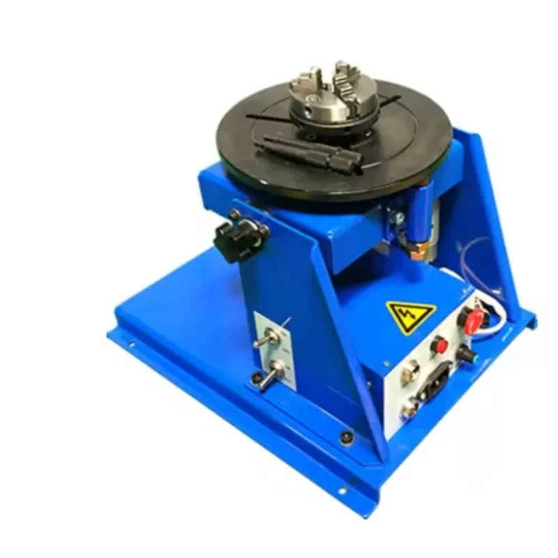 Rotary Positioner Welding Turntable 10Kg  Positioner Turntable Tilt Table for Ring Welding with 65 Chuck 1pcs