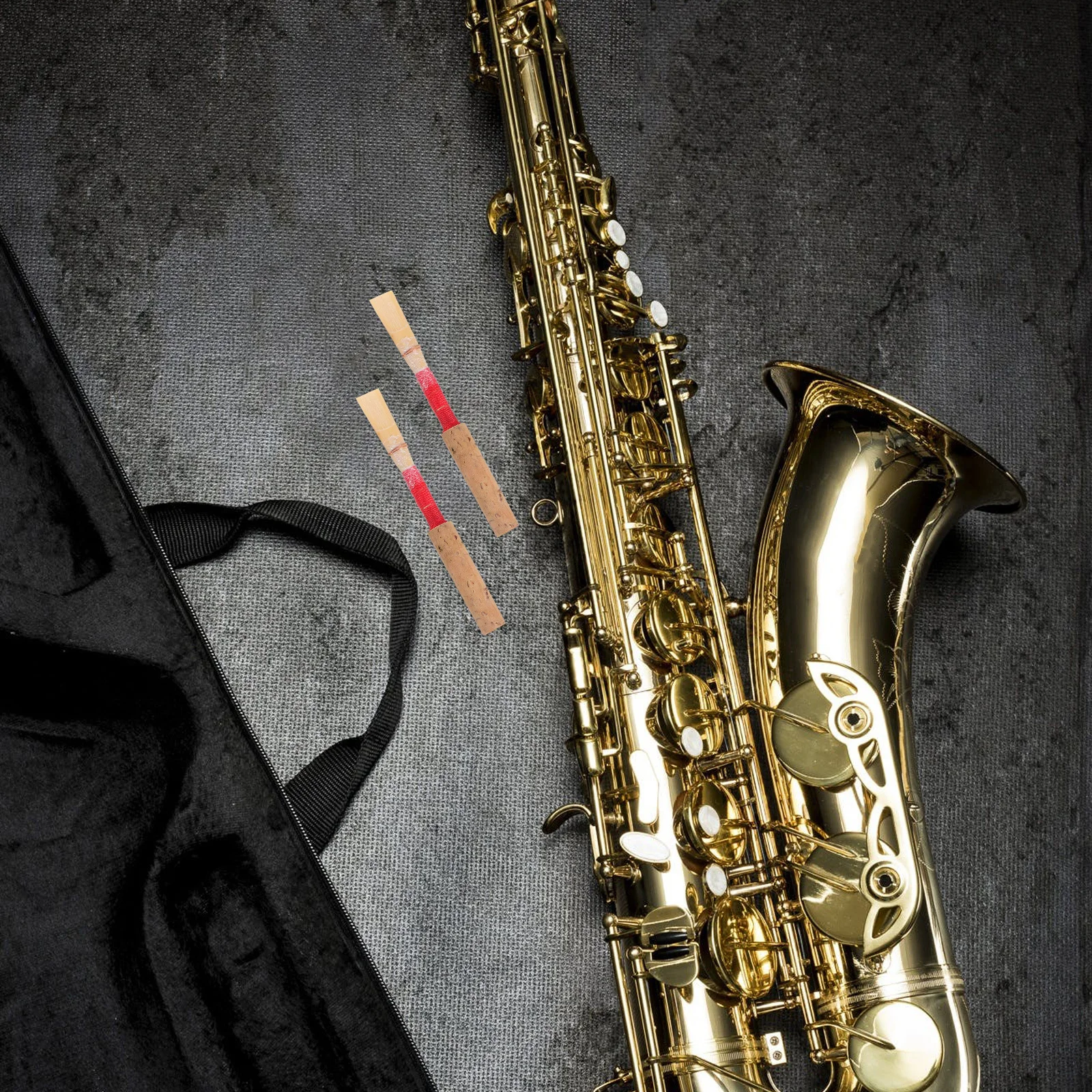 

2Pcs Oboe Reed Replacement for Beginner Natural Woodwind Instrument Reeds Professional Handmade Traditional Wind Parts Kit