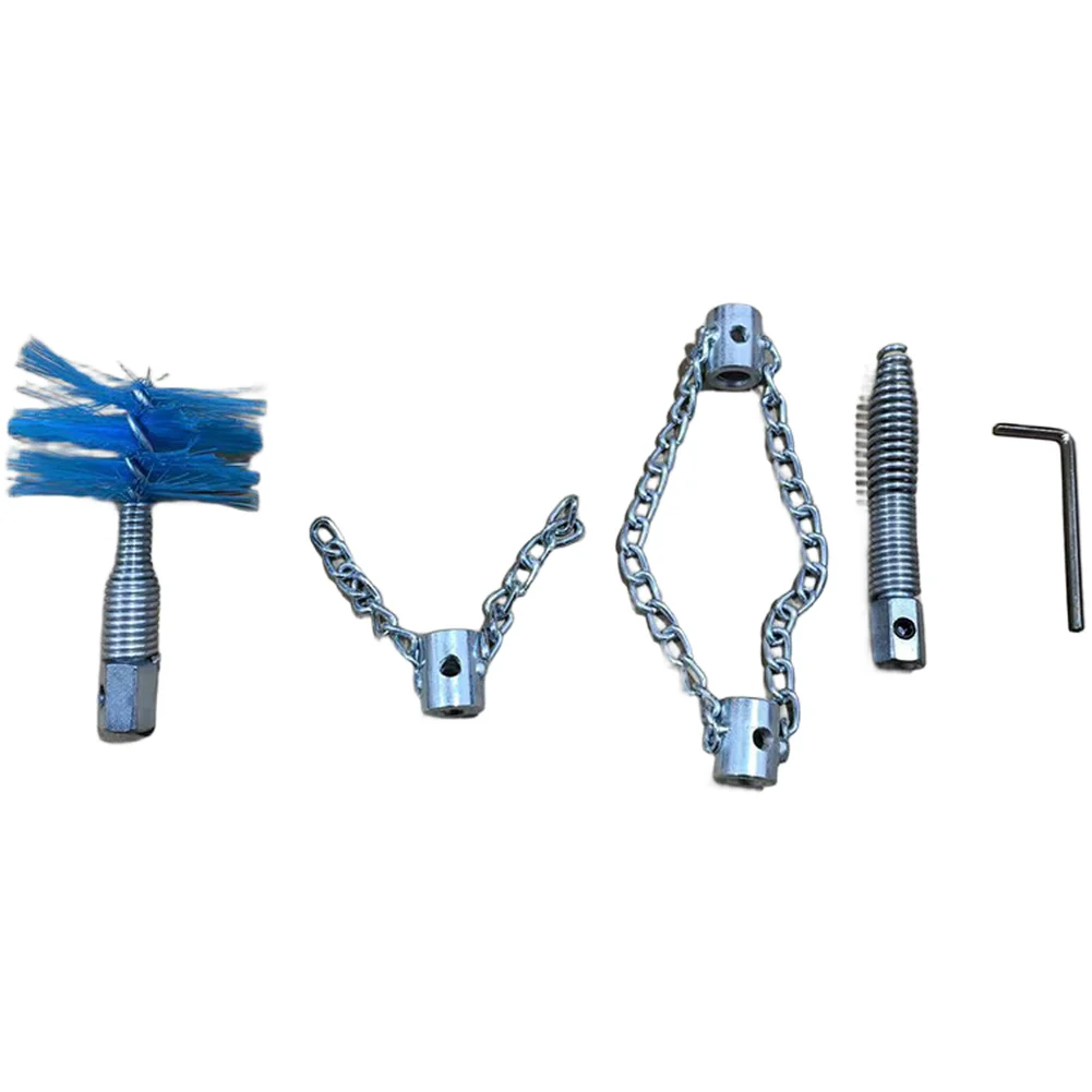 1 Set 30mm Drain Auger Drill Bit Head Punch Tool For Large Pipe Cleaning Machine Sewage Dredging Accessories