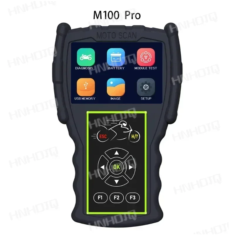 In stock JDiag M100 Pro Motorcycle Scanner D87D88 Function Diagnostic Tool OBD Version  Battery Tester Motorcycle Diagnostics