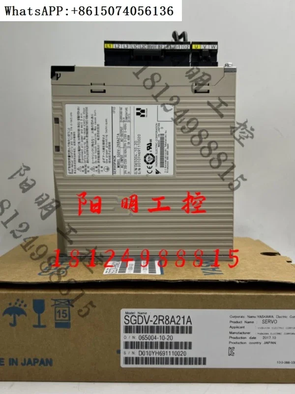 Estoque servo autêntico, SGDV-R70A R90A 2R1A 2R8A 1R6A 3R8A01A 01B002000