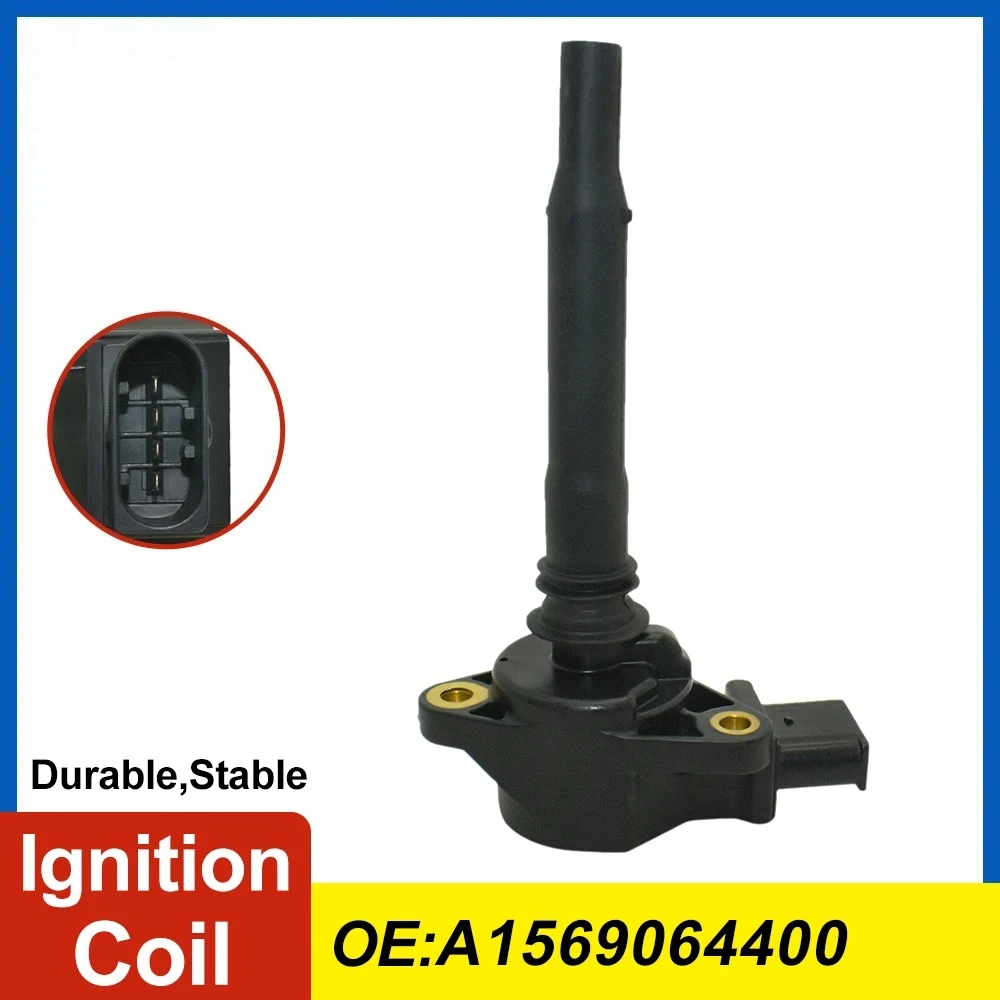 

Ignition Coil A1569064400 For Mercedes-Benz CL63 CLK63 R63 E63 ML63 SL63 SLS AMG 6.2L 6.3L A1561500380 A1569060500 A1561500080