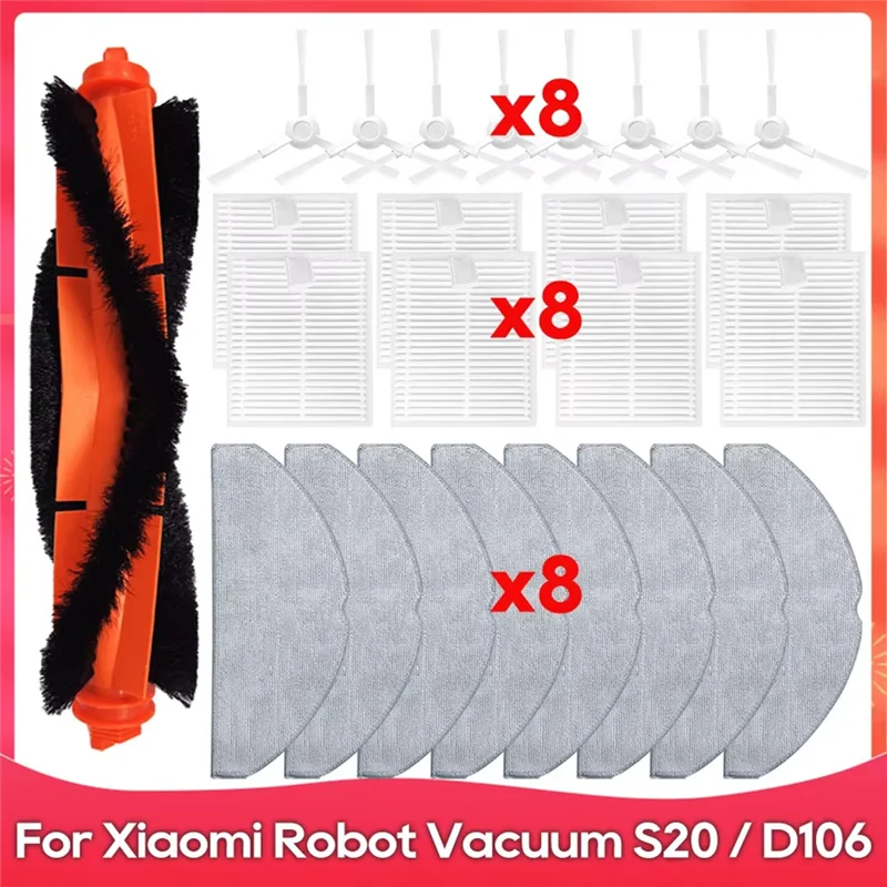 A88X อะไหล่ทดแทน ชุด เครื่องดูดฝุ่น ส่วนหลัก แปรงด้านข้าง ตัวกรอง HEPA อะไหล่อุปกรณ์เสริมทดแทน