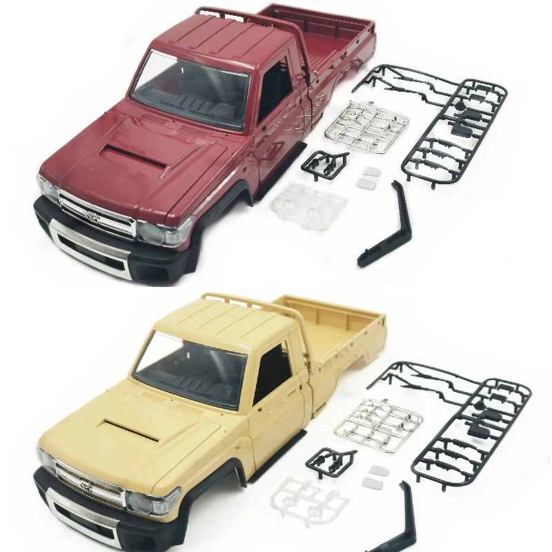 

Mangniu Mn82 Rc Car Body Shell Plastic Pickup Truck Body Kit For 1 10 Rock Crawler Rc Vehicle Modification Hobby Enthusiasts