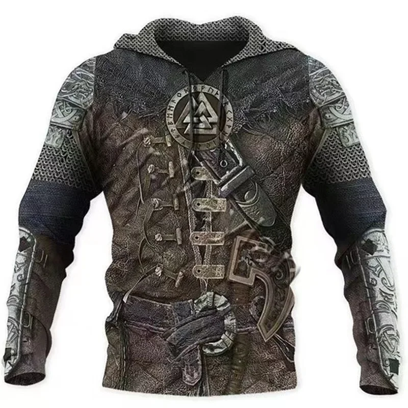 New 3D Printing Viking Mythology Fashion Men Women Tracksuits Crewneck  Hoodies Plus Size S-7XL Harajuku Four Seasons Casual