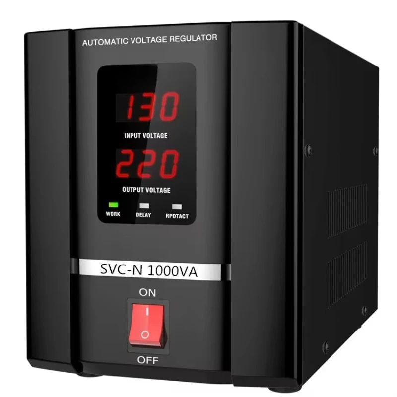 

Single Phase 220V SVC 1000VA Servo Motor Automatic Voltage Regulator Stabilizer
