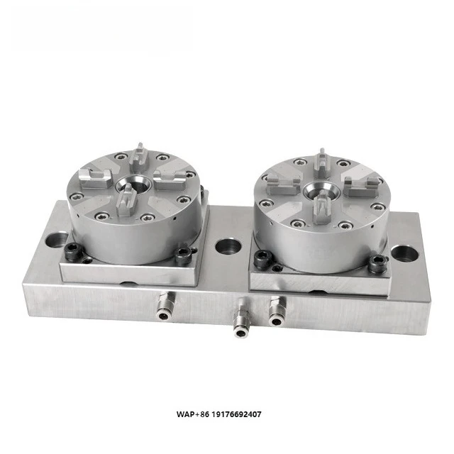 Auto Chuck-Double High Precision Stainless Steel Clamping for CNC Lathe & Milling Machines New Condition