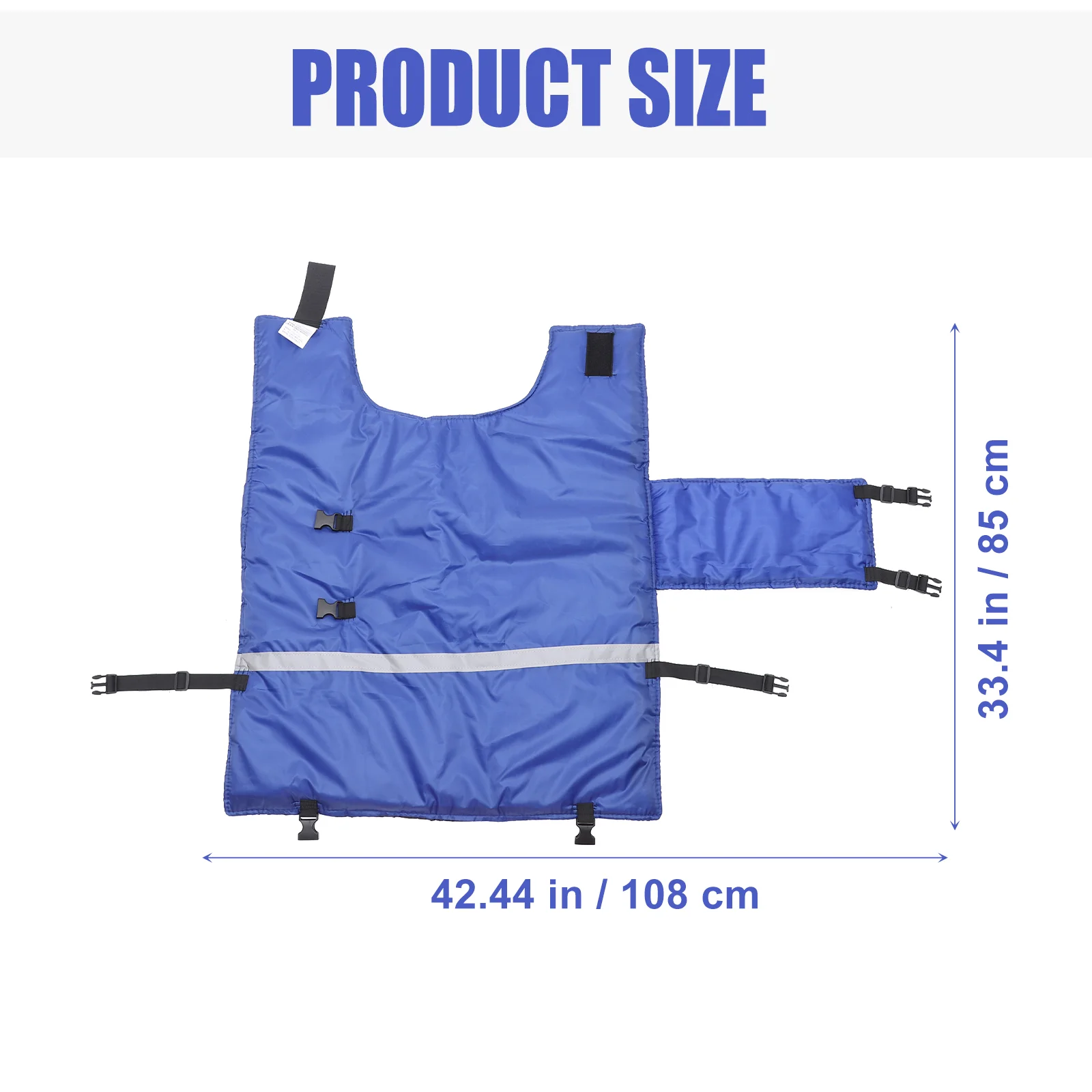 Geitendekens Kalf Warme Jas Verwarming Jas Kalf Vest Fleece Winter Koe Koude Bescherming Jas Outdoor Winddichte Kleding