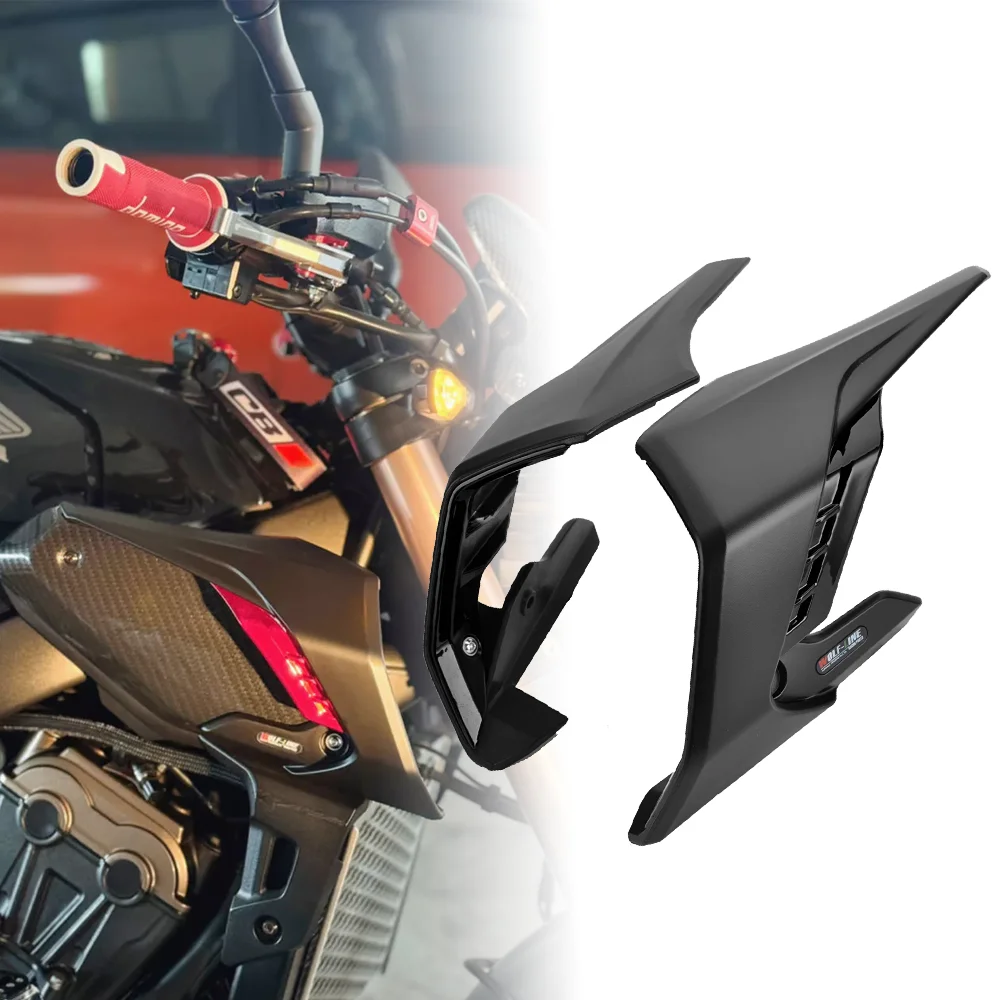 

For Honda CB650R CB 650R 2019 2020 2021 2022 2023 Motorcycle Wing Protector Wind Fairing Winglets Fin Trim Cover