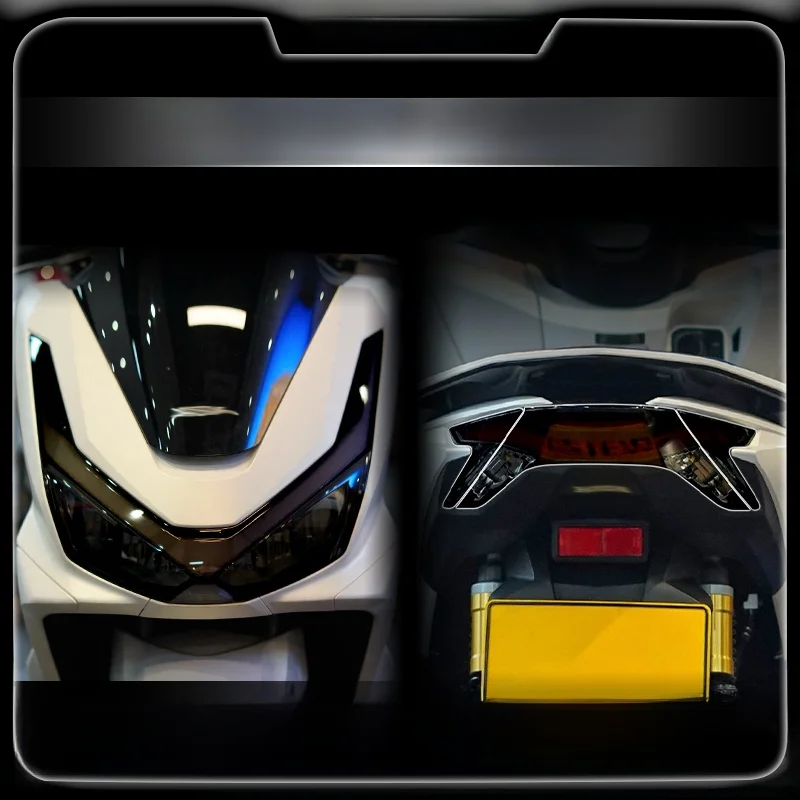 

Blaened Tail Light Film for PCX60 25 Models Headlight Gauge Protection Stier Motorcycle Decoration Care Accories