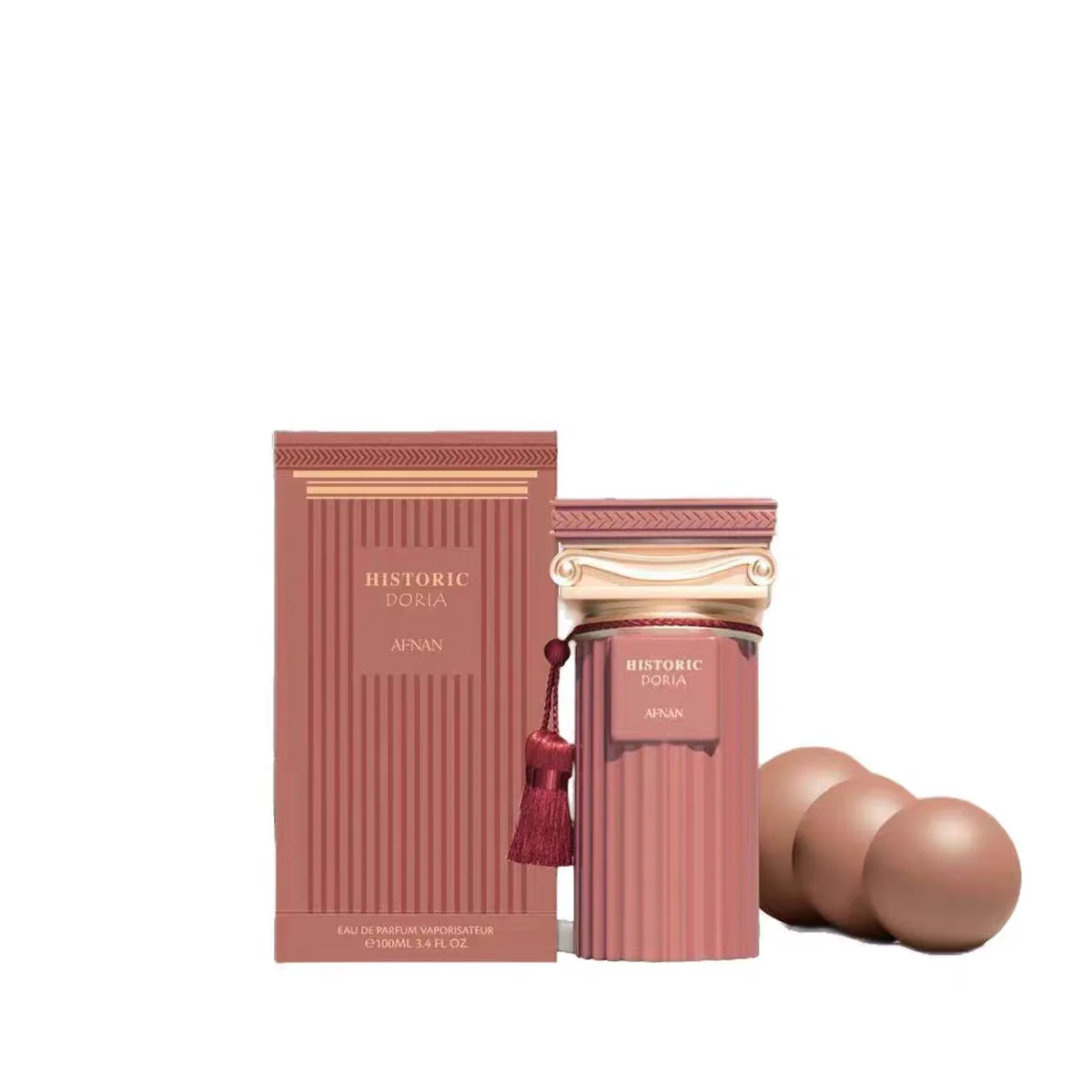 

Afnan Historic Doria Women's perfume, soft floral and fruity wood tone, powder Roman column bottle body, exquisite and advanced, lingering fragrance, suitable for daily commuting, dating dinner