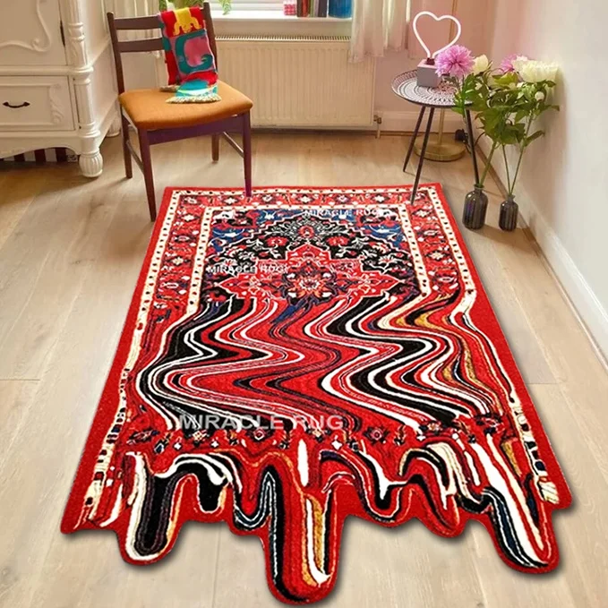 

Luxury Hand Made Persian Design Pure Silk Carpet Chinese Made Hand Knotted Silk Rugs Home Carpet