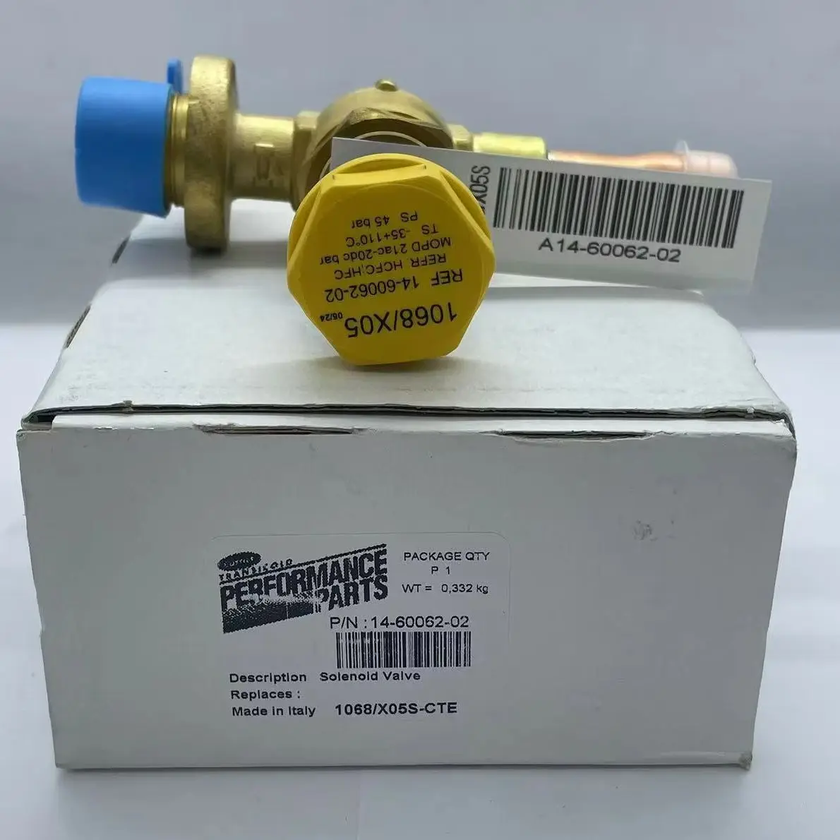 Original! 14-60062-02 Hot Valve HGV1 for Carrier Supra Sub-Engine Units and Maxima Trailer Units, Original