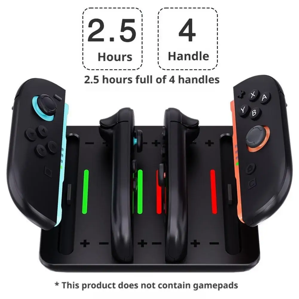 

9-in-1 Magnetic Controller Charger For Nintendo 2 2025 & OLED Joycon Fast Charging Dock for Switch 2 Joy Con Accessories
