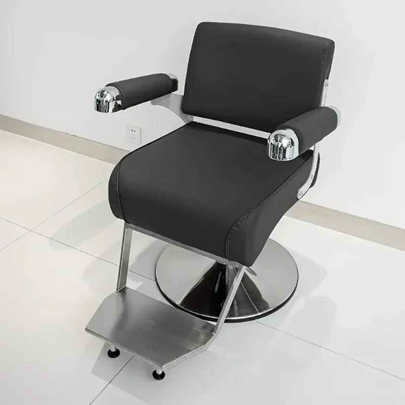 

Ergonomic Aesthetic Barber Chair Trendy Simple Nordic Swivel Hairdresser Chair Comfortable Salon Kapperstoel Hair Furniture