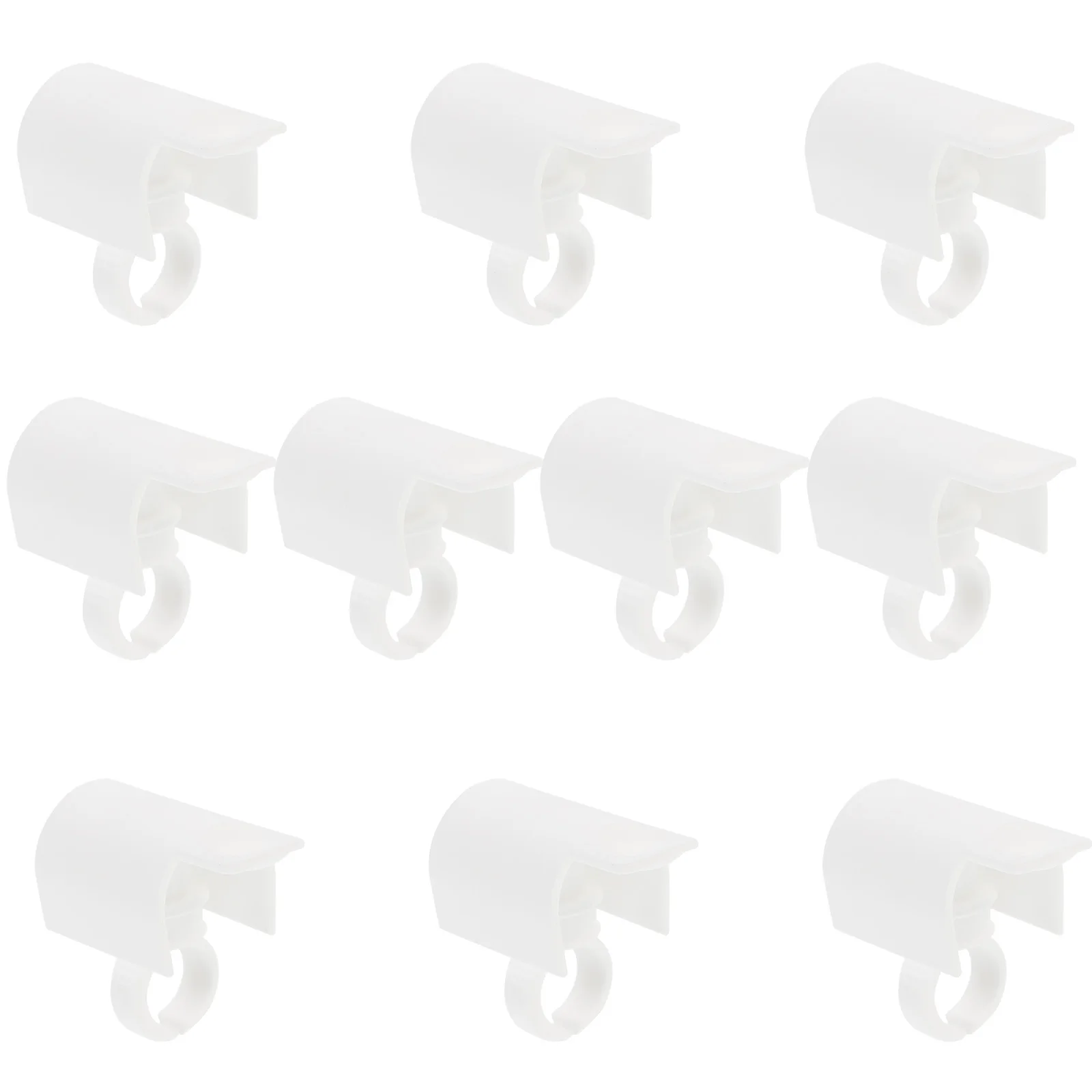 

10Pcs Grafting Eyelash Cup Plastic Eyelash Holder Finger Rest for Extension Tools Volume Lashes Salon Use No Peculiar Smell