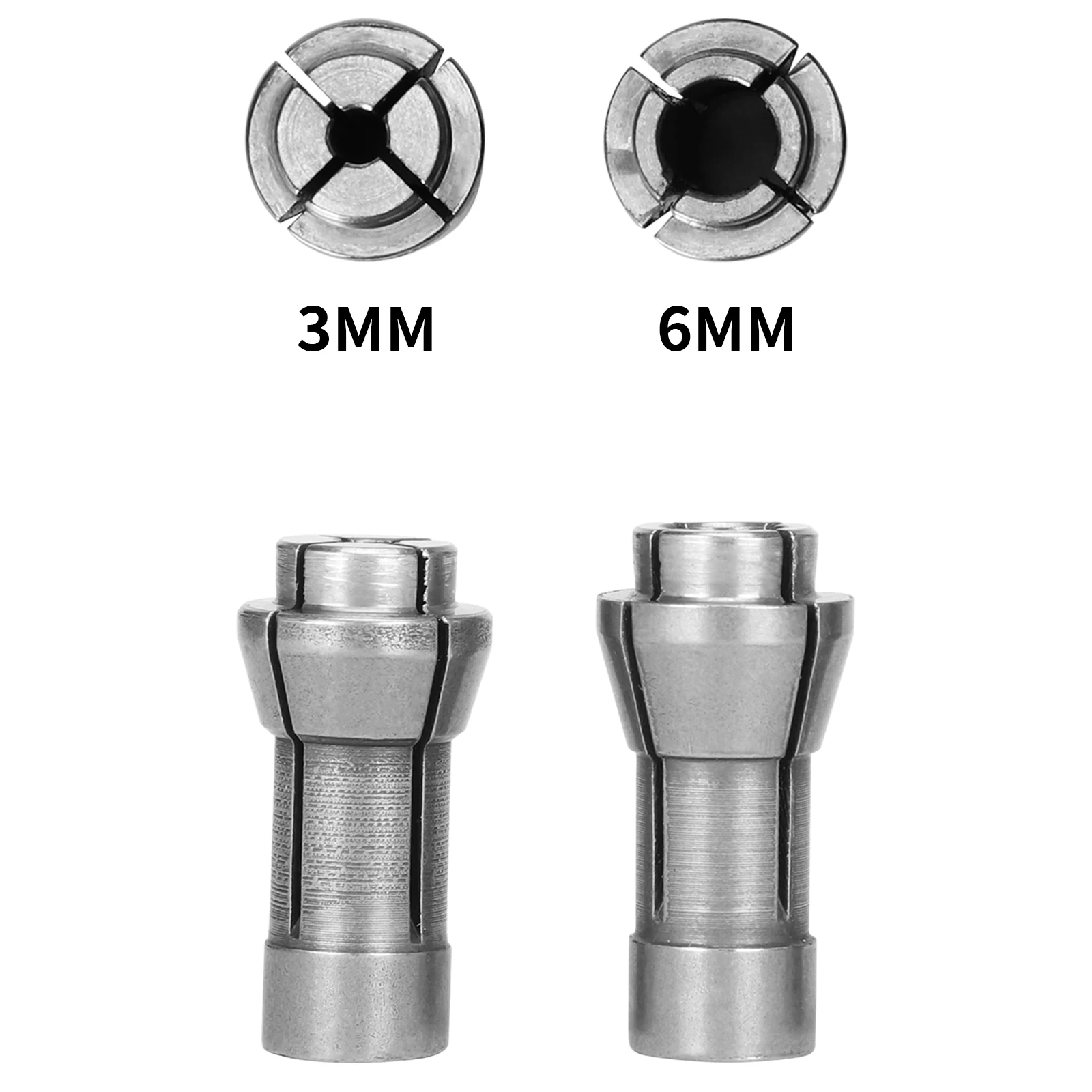 1PC Schleifen Maschine Spann Collet Die Grinder Collet Gravur Chuck 3mm/3,18mm/6mm/6,35mm Ersatz Teile – Detail 6
