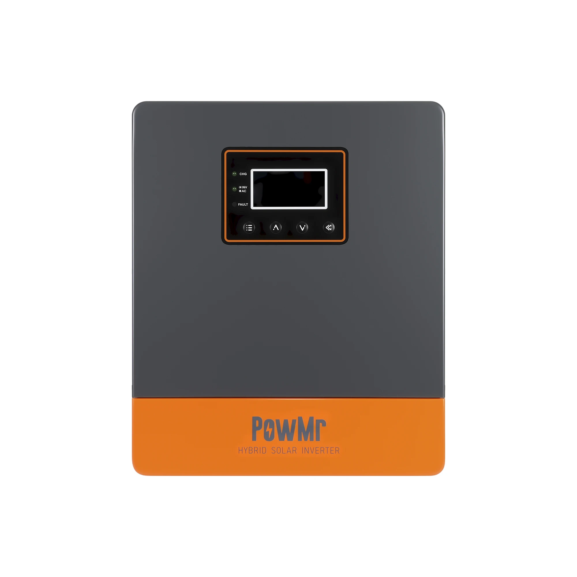 PowMr 7KW Solar-Wechselrichter 48Vdc Reine Sinuswelle MPPT Solar-Ladegerät 230Vac Ausgang Batterieladegerät für Heim-Off-Grid-System Max. PV 7000W für Solar-Backup-System