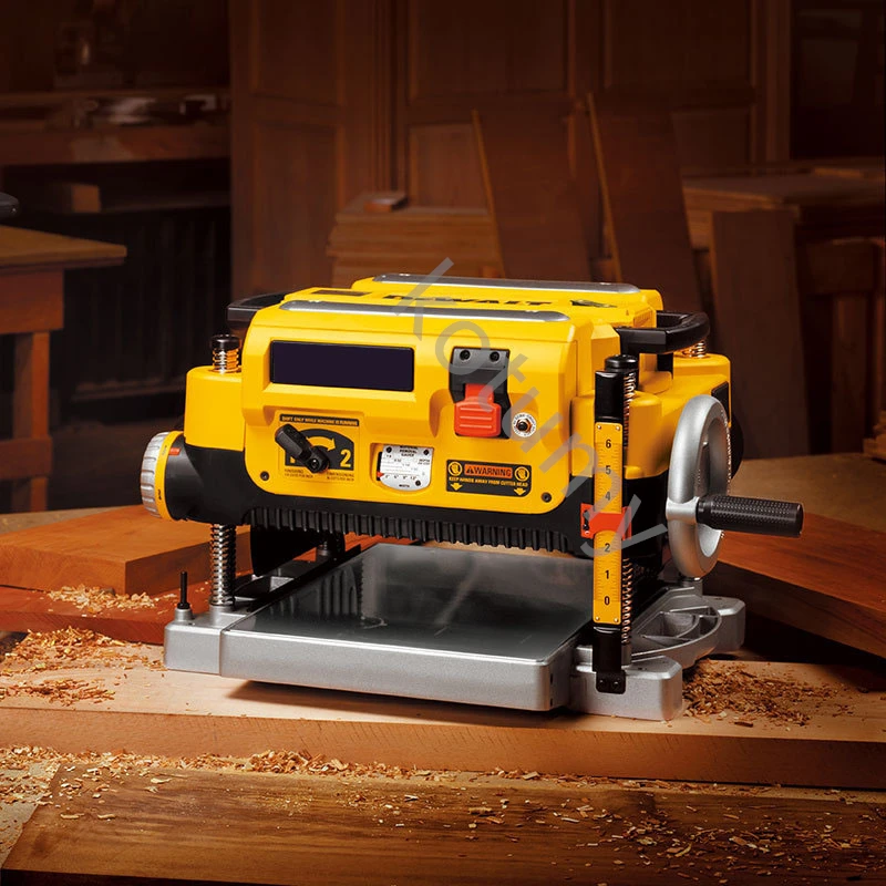 Multi-functional Wood Planer DW735 Press Planer Machine 220V 1800W Flat Planer Machine Woodworking Tools