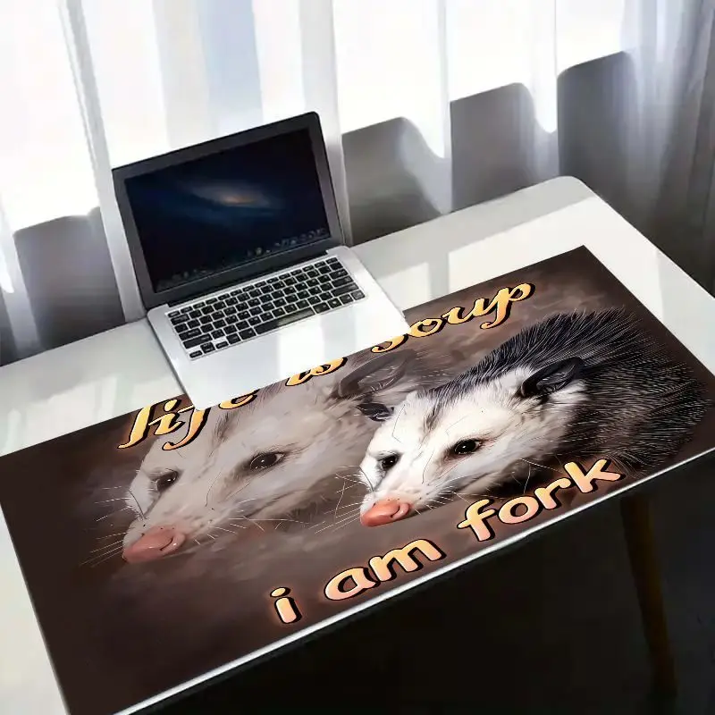 Whimsical Large Mouse Pad Flying Dragon Fantasy Desk Mat Ergonomic Gaming Office Setup Smooth Texture Workstation Essential