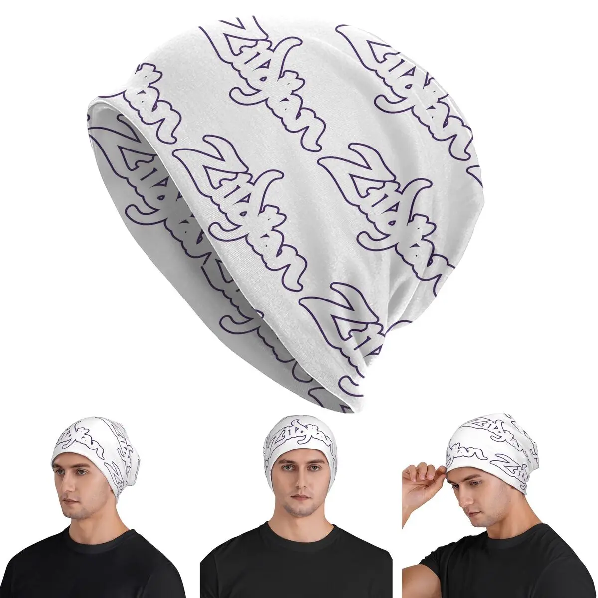 Zildjian Logo Seriuos Warm Knitted Cap Fashion Bonnet Hat Autumn Winter Outdoor Beanies Hats for Unisex Adult