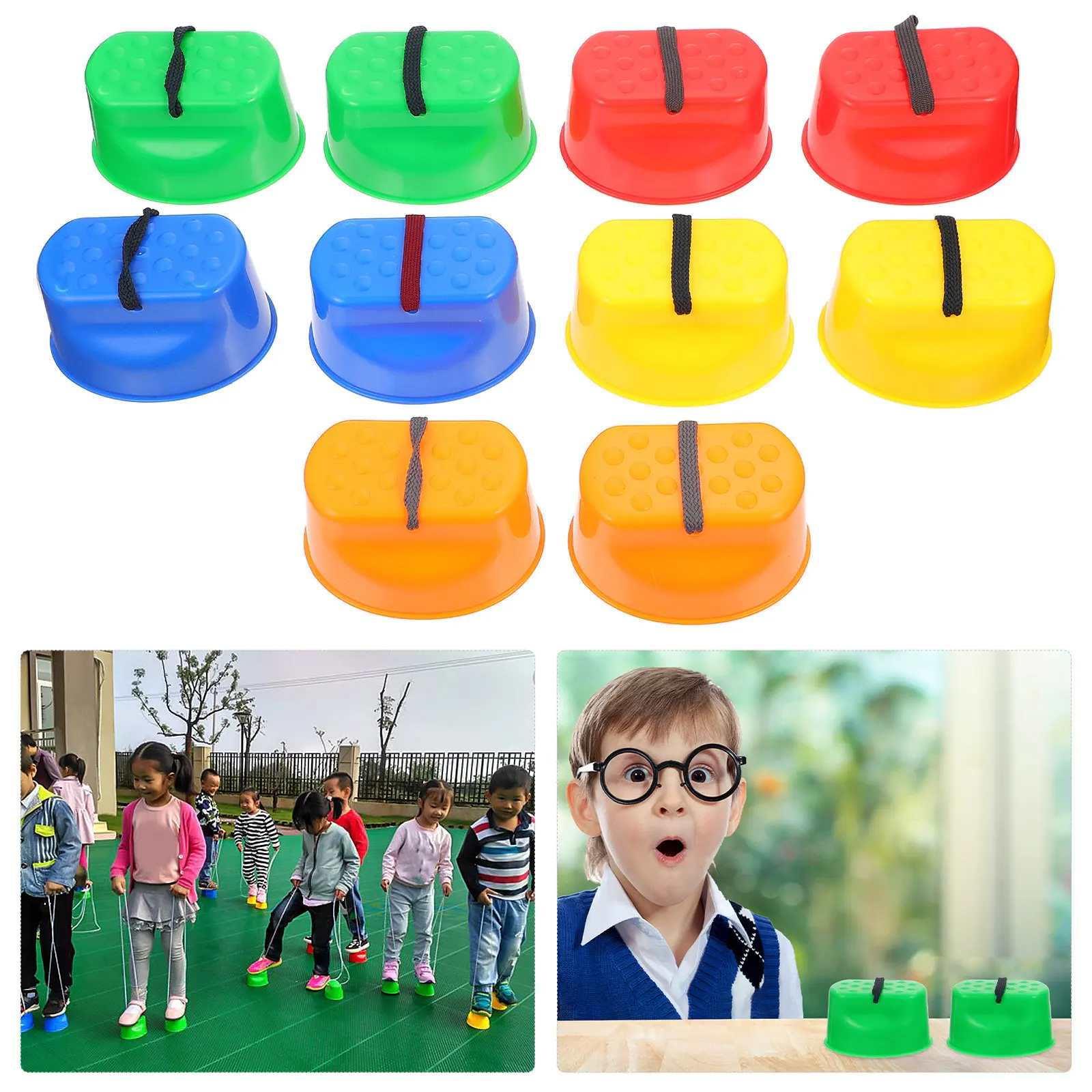 5-pares-de-andas-infantis-para-esportes-seguras-grau-alimenticio-antiderrapantes-com-pontos-de-massagem-para-uso-externo-brinquedo-para-equilibrio-precoce